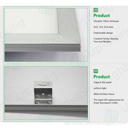 Top Quality!!! UL/DLC 1X4 2X2 2X4 with Meanwell Driver dimmable led troffer panel